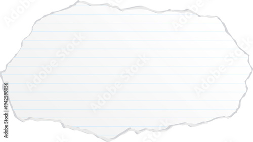 Realistic Paper Fragment