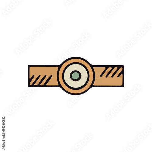 Simple Belt Buckle Icon