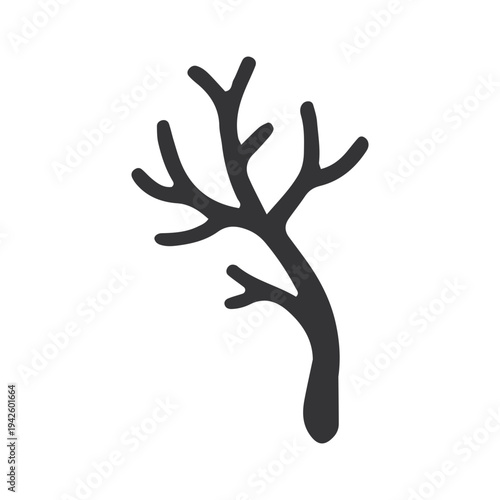 Minimalist Tree Branch Icon