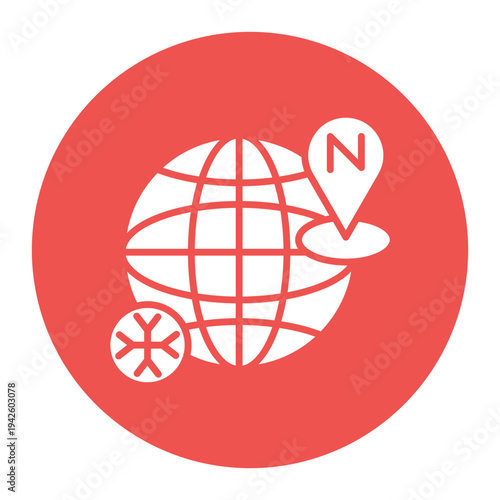North Pole Icon