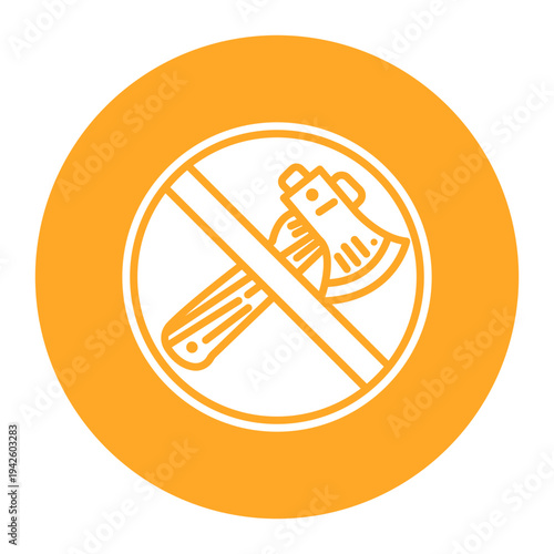 Stop Deforestation Icon