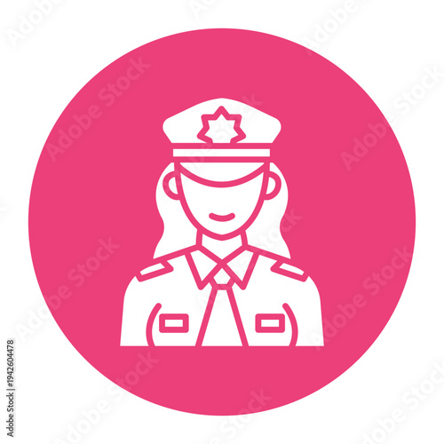 Policewoman Icon