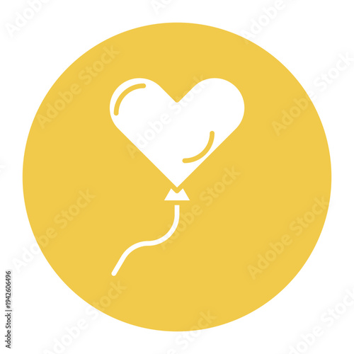 Heart Balloon Icon