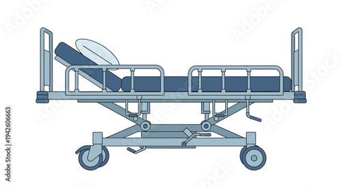 Hospital Bed Medical Equipment.