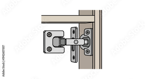 Latch Lock Mechanism.