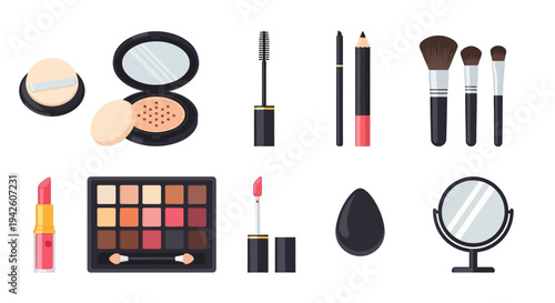 Makeup Beauty Cosmetic Tools.