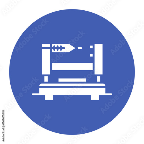 Lathe Machine Icon