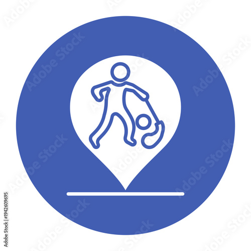 Golf Course Locator Icon