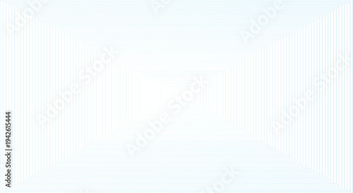 Minimalist Abstract Tunnel Background with Soft Blue Gradient and Perspective Lines