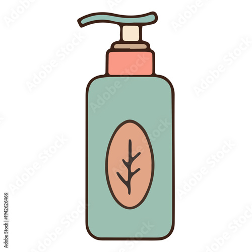 Natural Lotion Pump Bottle Icon