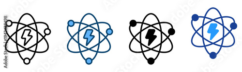 Energy Icon Multiple Style Vector Collection   