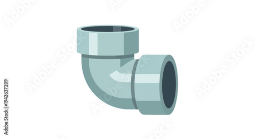 Pvc Pipe Elbow Fitting.