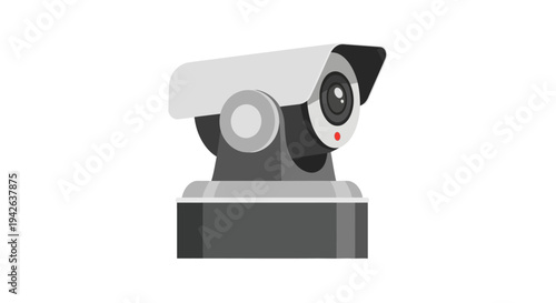 Security Camera Illustration.