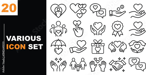 A detailed vector file illustration showcasing a variety of elements