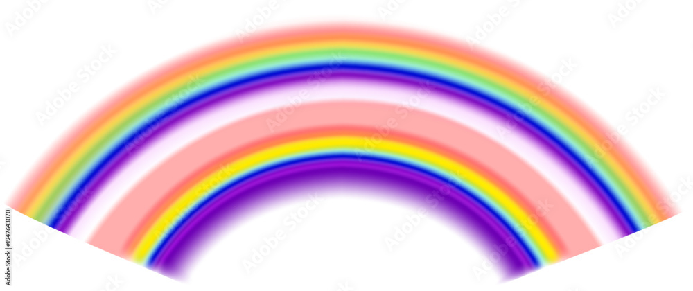 Fototapeta premium Wide Rainbow