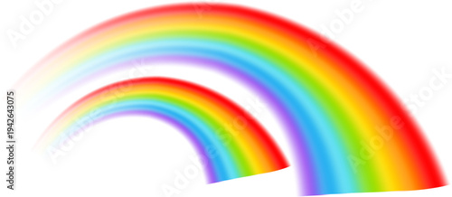 Blurred Rainbow Arch