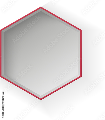 Hexagonal Empty Box