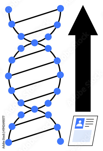 DNA s genetic data and personal identification. Genetic data advancements in research and technology. Genetic data integration for identity, health, and biotechnology. Ideal for science, health care