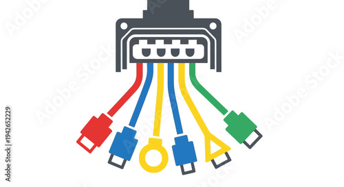 Usb Cable Connection Ports.