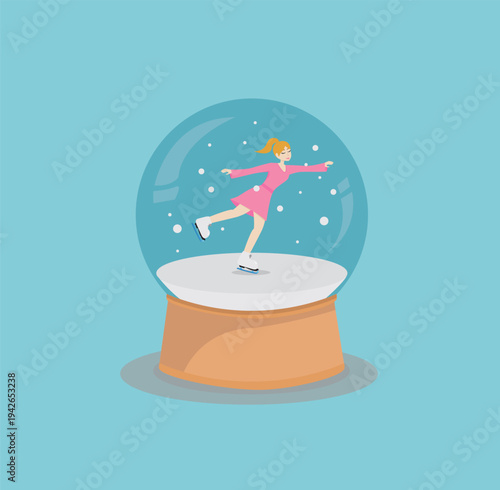 A Women Toy With Glass room