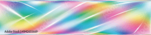 Abstract vibrant rainbow gradient with diagonal light streaks