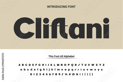 Luxury lowercase display font typeface to make your brand looks premium. Vector Fonts. Alphabet of sans serif font with modern typography. bold and tall vector font.