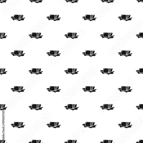 Butter stick product seamless pattern repeating on a white background