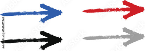 Black vector silhouettes of people and arrows featuring Japanese kanji calligraphy and hand drawn brush symbols for business and sport illustration