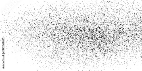 Abstract a detailed graphic illustration showcasing the natural formation of a swarm, with numerous tiny particles densely clustered in the sky.
