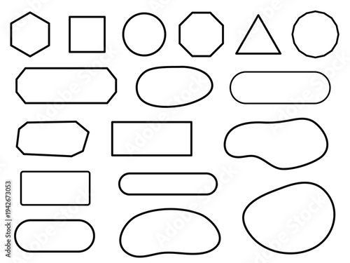 イラスト、吹き出し、素材、アイコン、かわいい、セット、シンプル、