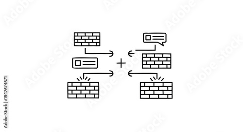 Network Security Firewall Data Flow Diagram.