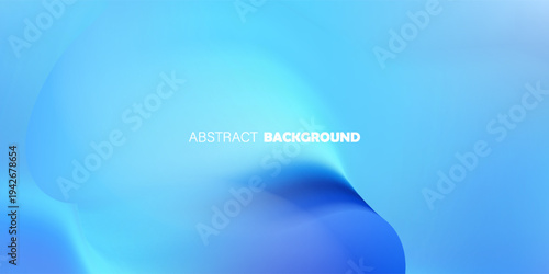 Blue elegant abstraction composition. Vector beautiful illustration.