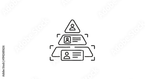 Organizational Hierarchy Chart with Employee Profiles.