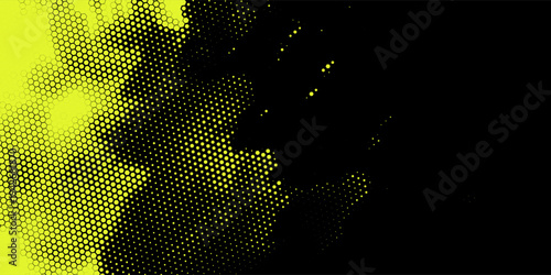 Camouflage seamless pattern. Digital military texture. Print on fabric on clothes. Endless pattern of hexagonal elements. Vector graphics