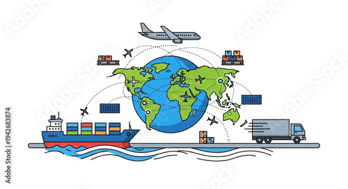 Global Logistics and Transportation Network.