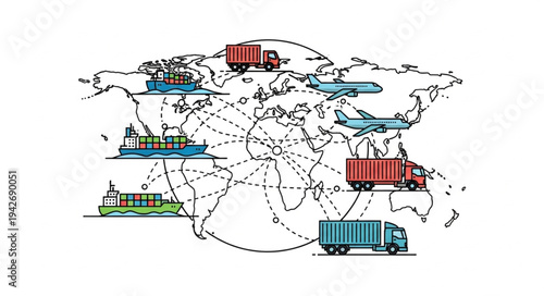 Global Logistics and Transportation Network.