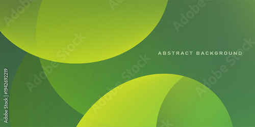Serene green gradient abstract background. Nature inspired flowing designs. Calming eco friendly backdrop with gentle curves. Tranquil green layered scene with smooth highlights and flowing shapes