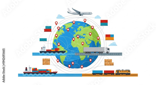 Global Logistics and Transportation Network.