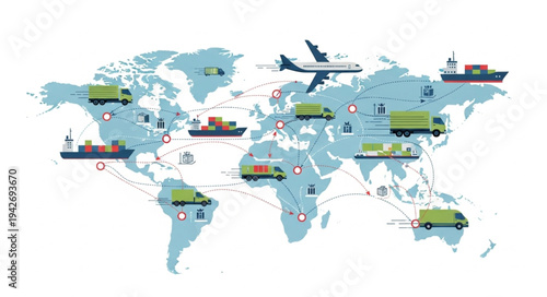 Global Logistics and Transportation Network.