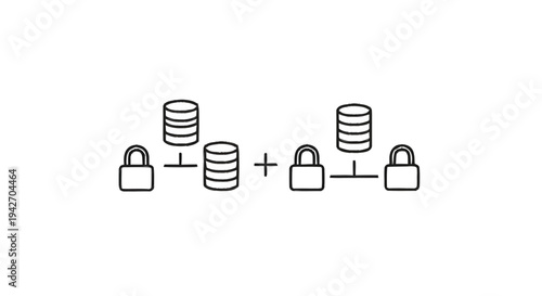 Secure Data Storage and Access Control Concept.