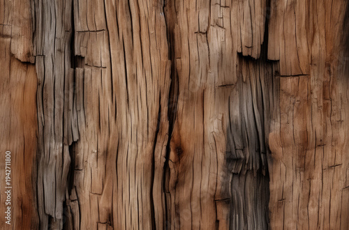 Wallpaper Mural Processed collage of wooden bark chips flat surface texture. Background for banner, backdrop. Torontodigital.ca