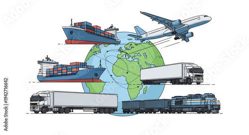 Global Transportation Modes and Logistics.