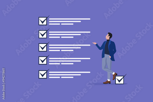 Simple task list with person