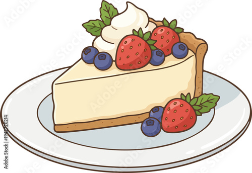 Mixed Berry Cheesecake