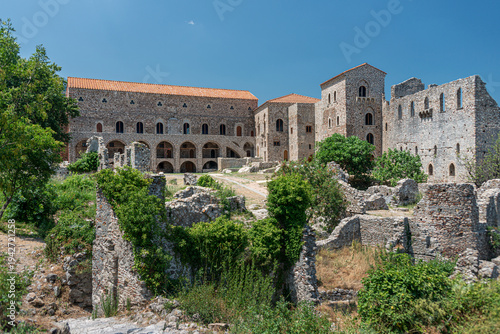 Fotografi Palace of the Despots Overlooking the Valley, Mystras