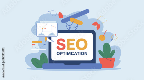 seo optimization concept