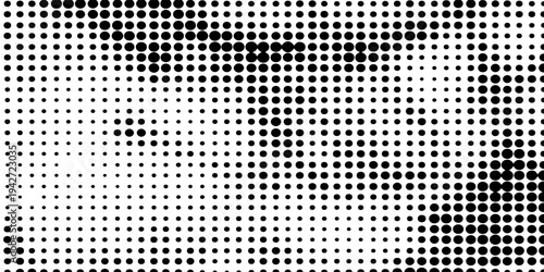 Grunge halftone gradient background. Faded grit noise texture. White and black sand wallpaper.