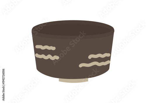 シンプルな抹茶茶碗