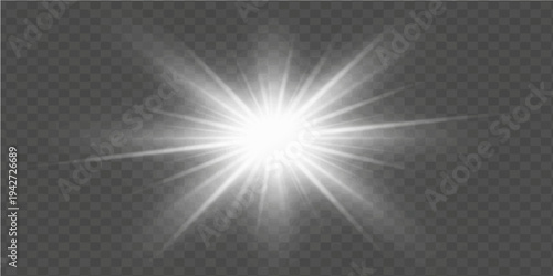 Abstract vector background featuring silver rays and a brushed metallic steel texture on a bright stainless aluminium surface with a dark grey plate pattern design