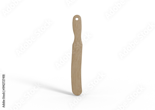 Wooden Bread Baking Spatula Mockup